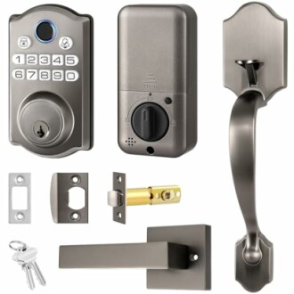 Keypad Smart Deadbolt Lock with 2 Lever Handles