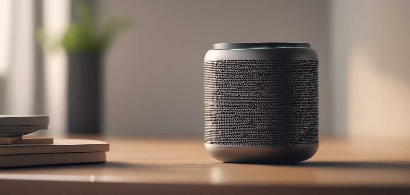 An image of a smart speaker